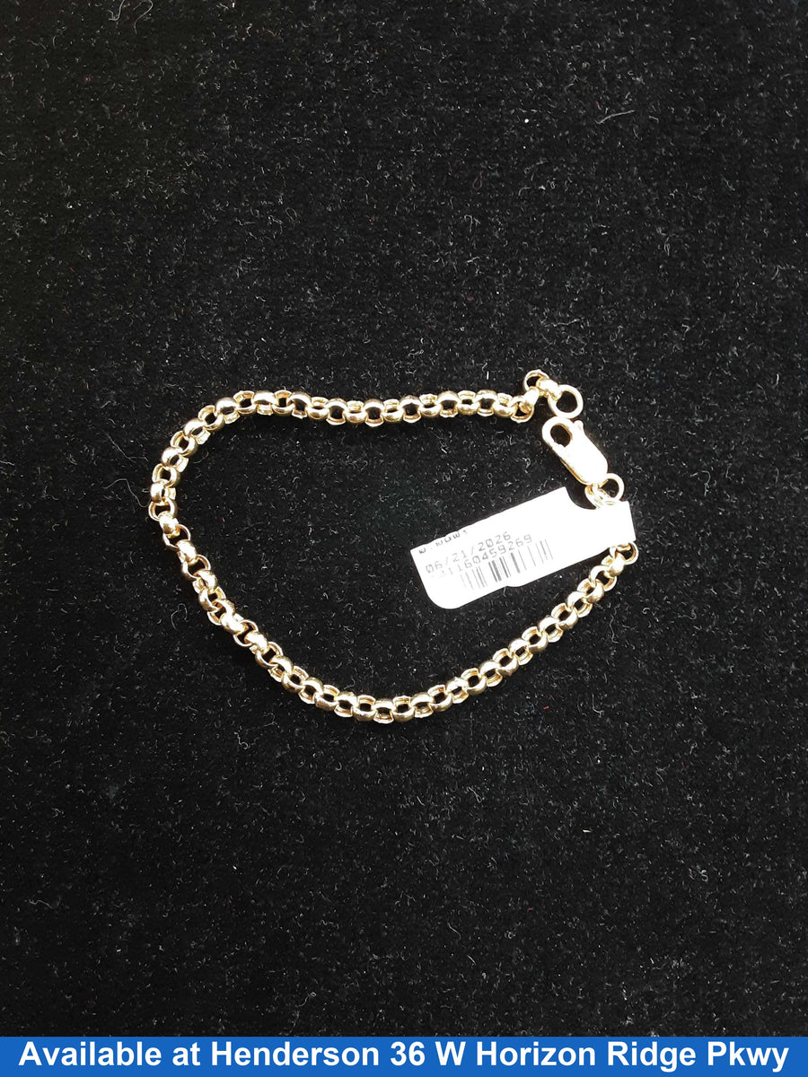 Bracelet - Yellow Gold 14k (.585) 3.3 grams 8 inch