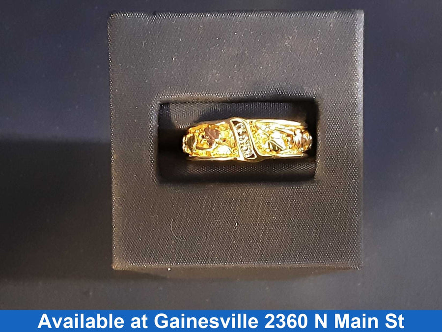Ring - Wedding Band - Yellow Gold 10k (.417) 4 grams Size 8