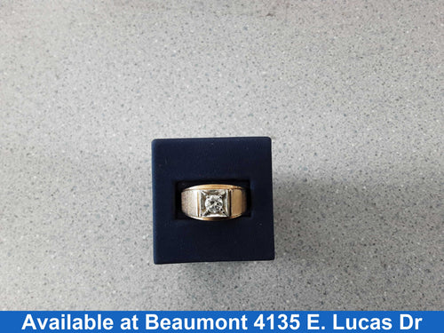 Men's Ring - Yellow Gold 14k (.585) 8.4 grams Size 10