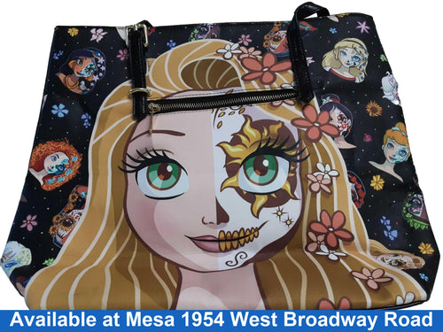 Disney Princess Sugar Skull Black Purse / Handbag