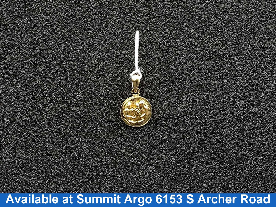 Religious Pendant - Yellow Gold 14k (.585) 1.3 grams