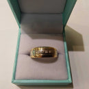 Ring - Wedding Band - Yellow Gold 14k (.585) 7.5 grams Size 10