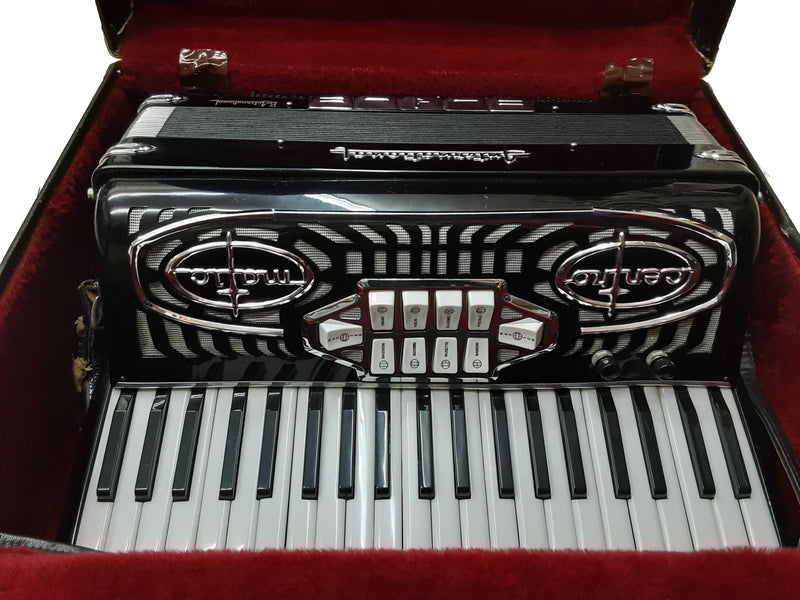 International Centro Matic Black Combination Accordion