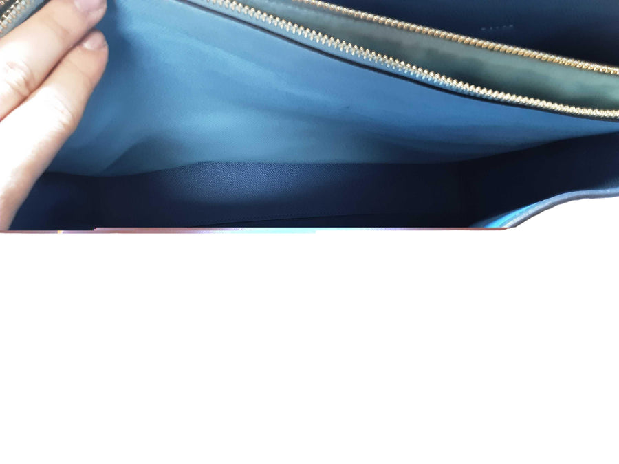 Coach C2140-c4088 Blue Purse / Handbag