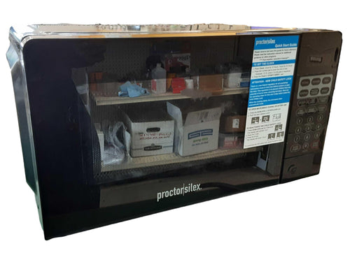 Proctor Silex Pscmv207bk06 Black Countertop Microwave
