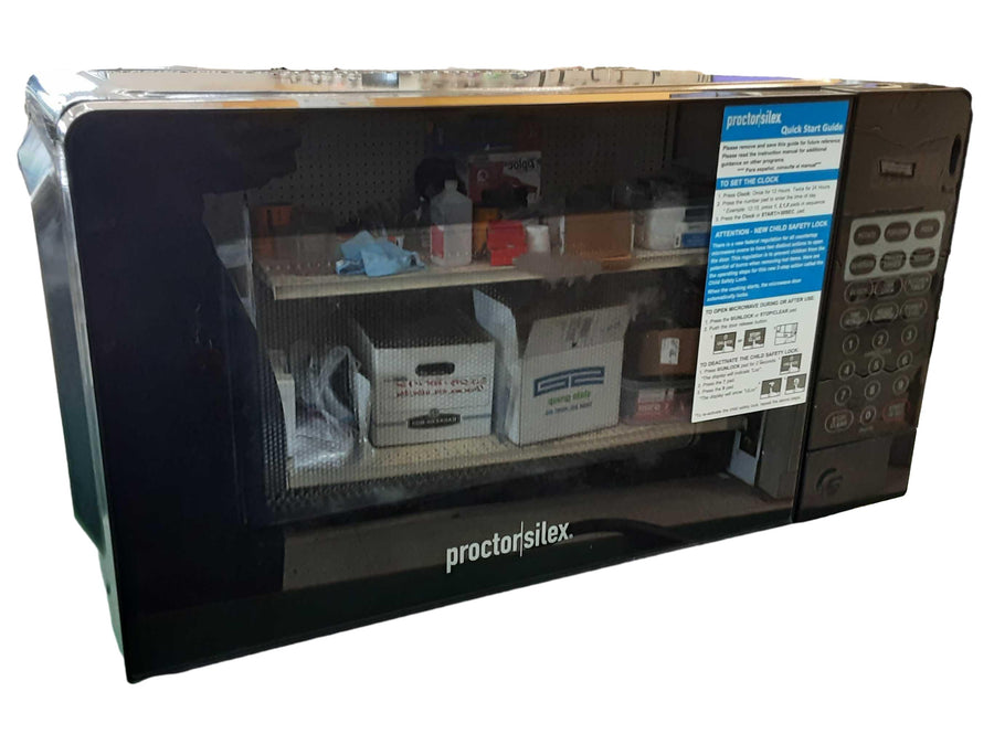 Proctor Silex Pscmv207bk06 Black Countertop Microwave