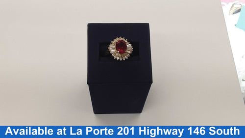 Women's Ring - Yellow Gold 10k (.417) 4.2 grams Size 7.5