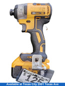 Dewalt Dcf887 Yellow Cordless Impact Drill