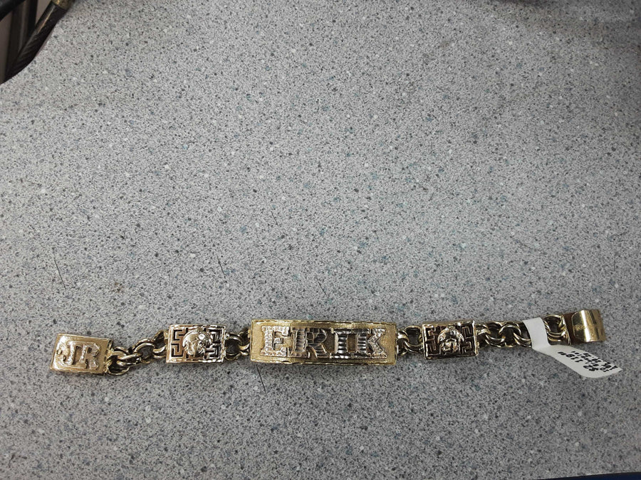ID Bracelet - Yellow Gold 10k (.417) 20.2 grams 8 inch