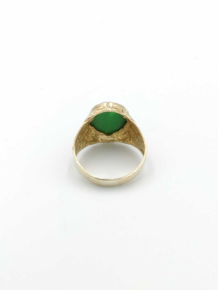 Women's Ring - Solitaire - Yellow Gold 14k (.585) 5.9 grams Size 9