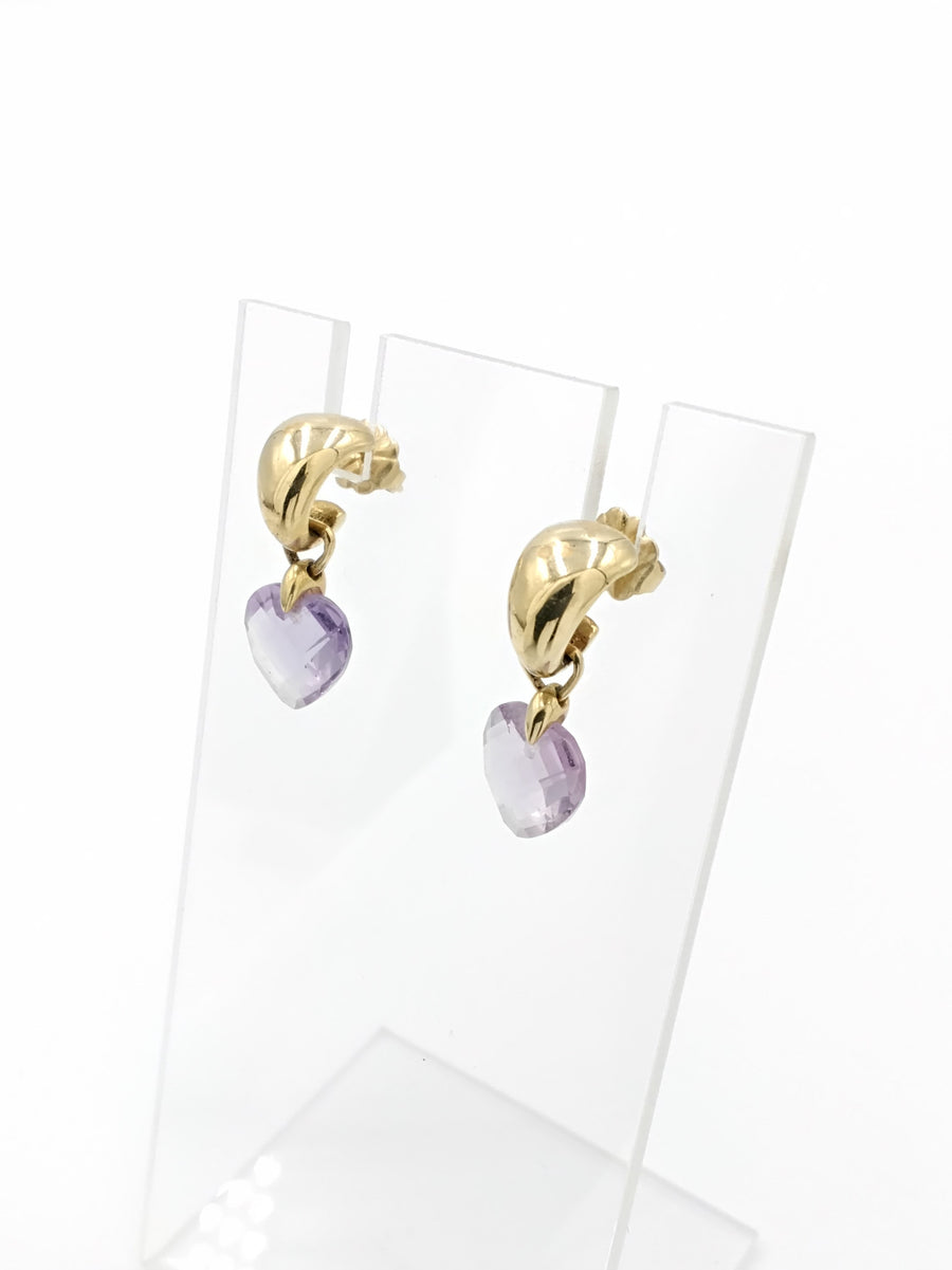 Earrings - Yellow Gold 14k (.585) 3.6 grams