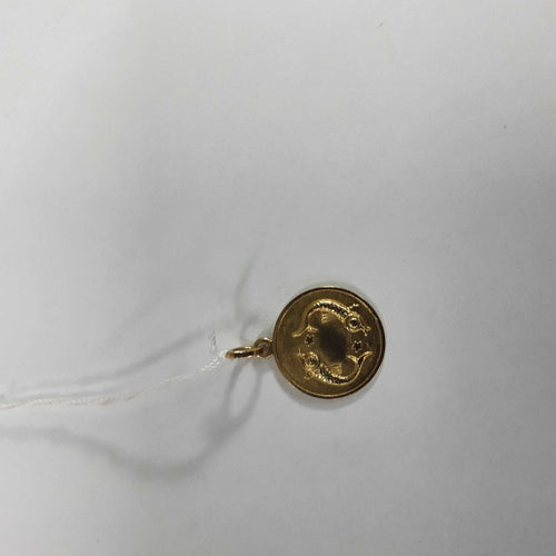 Symbol Pendant - Yellow Gold 18k (.750) 3.6 grams