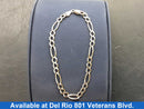 Figaro Bracelet - Yellow Gold 10k (.417) 5.2 grams 7 inch