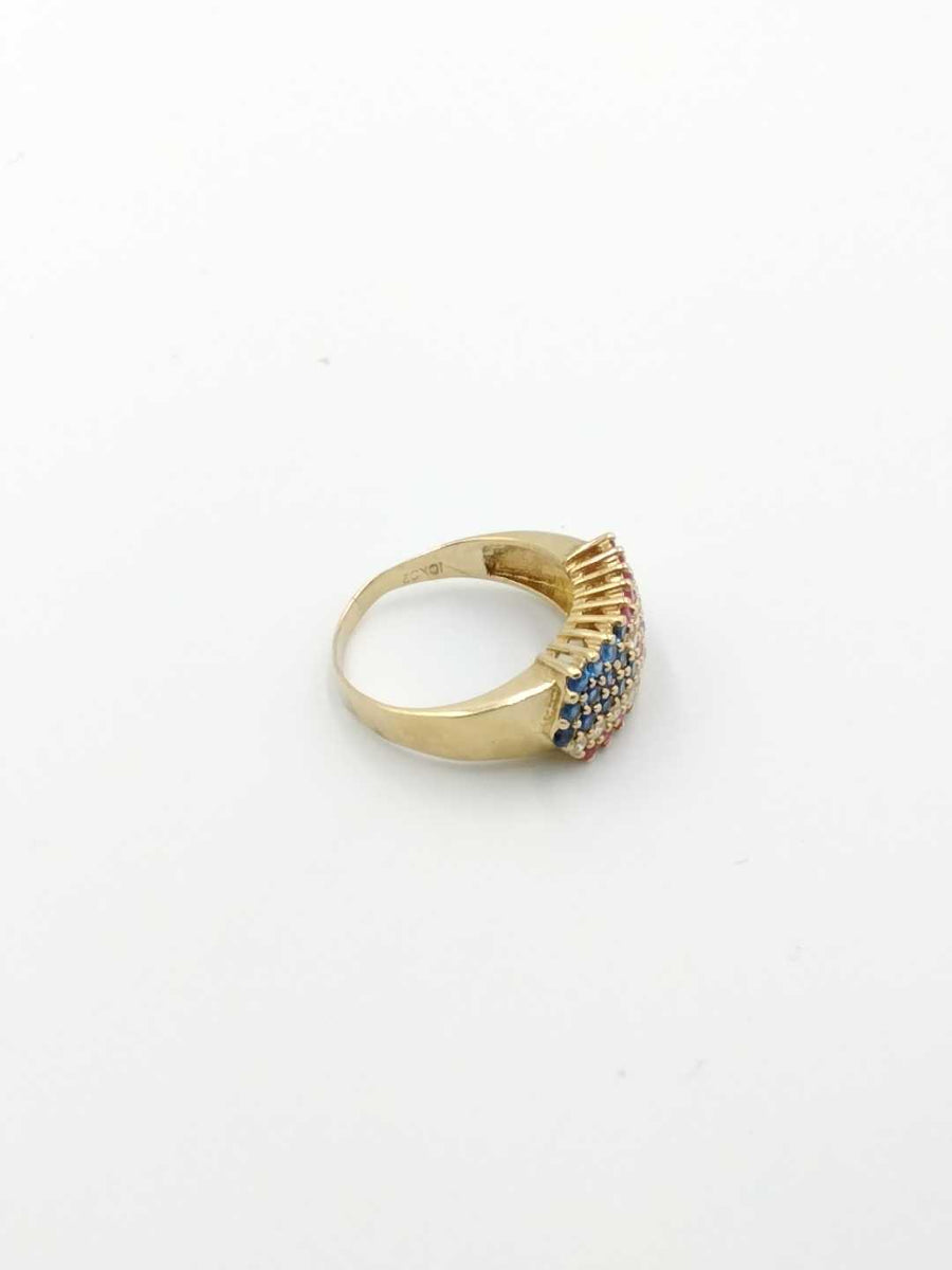 Women's Ring - Yellow Gold 10k (.417) 4 grams Size 9