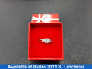 Women's Ring - White Gold 14k (.585) 5 grams Size 8