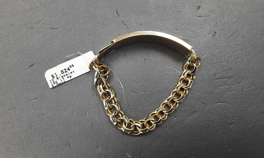ID Bracelet - Yellow Gold 10k (.417) 17.4 grams 6 inch