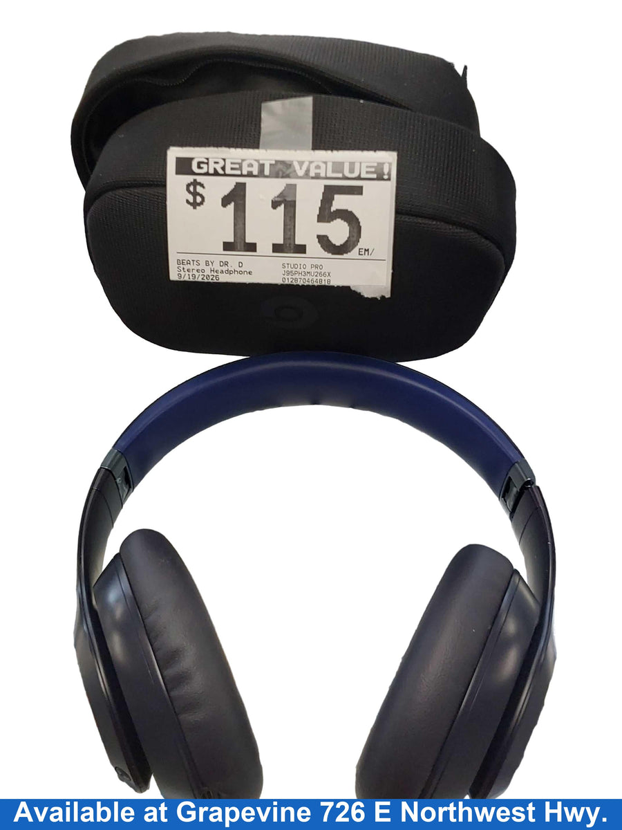 Beats By Dr. Dre Studio Pro Blue Stereo Headphone