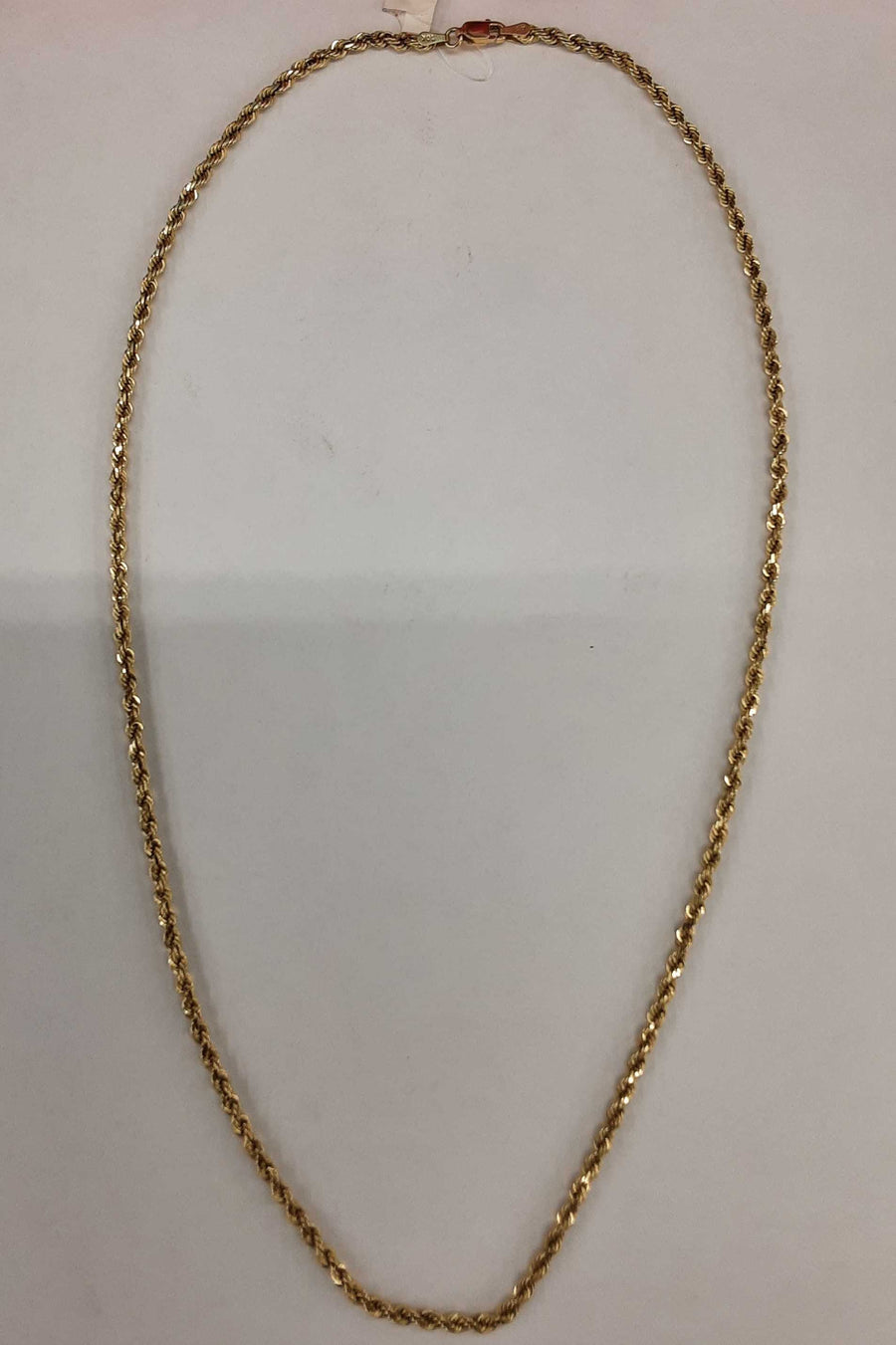 Rope Chain - Yellow Gold 10k (.417) 15.2 grams 24 inch
