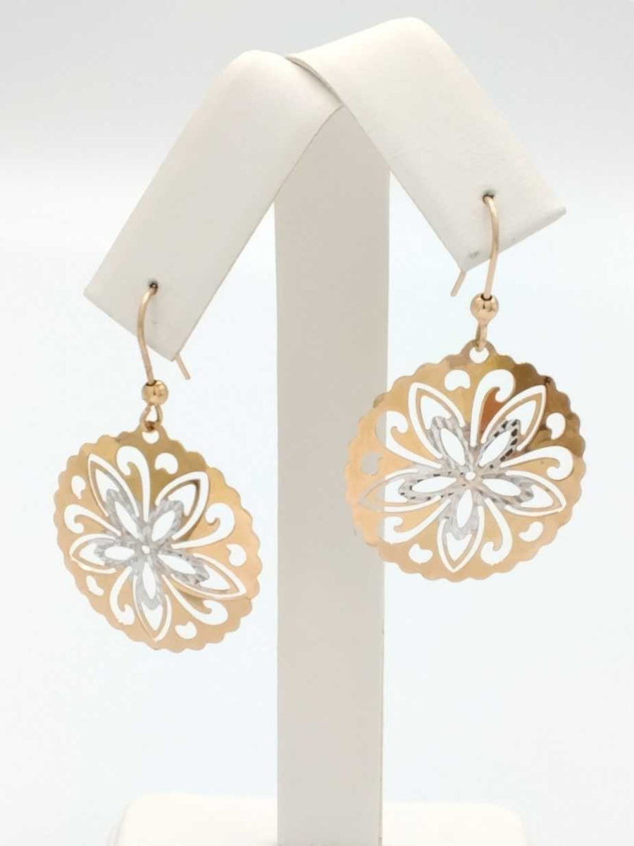 Earrings - Yellow Gold 10k (.417) 3.4 grams