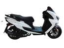 Taizhou Qianxin Tqvc White Moped / Vespa