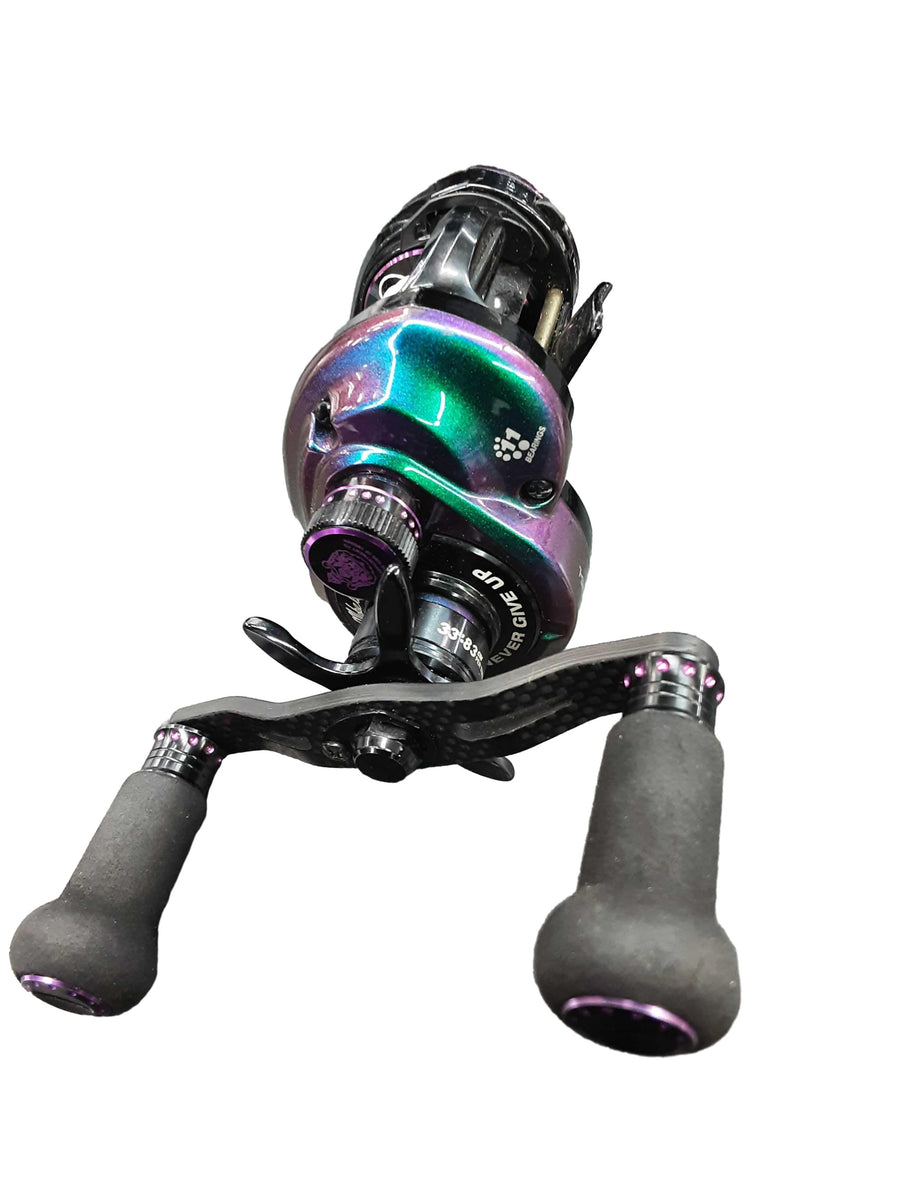 Abugarcia Mikelaconelli Blue Fishing Reel