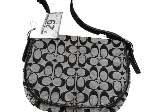 Coach M04k-6842 Black Purse / Handbag