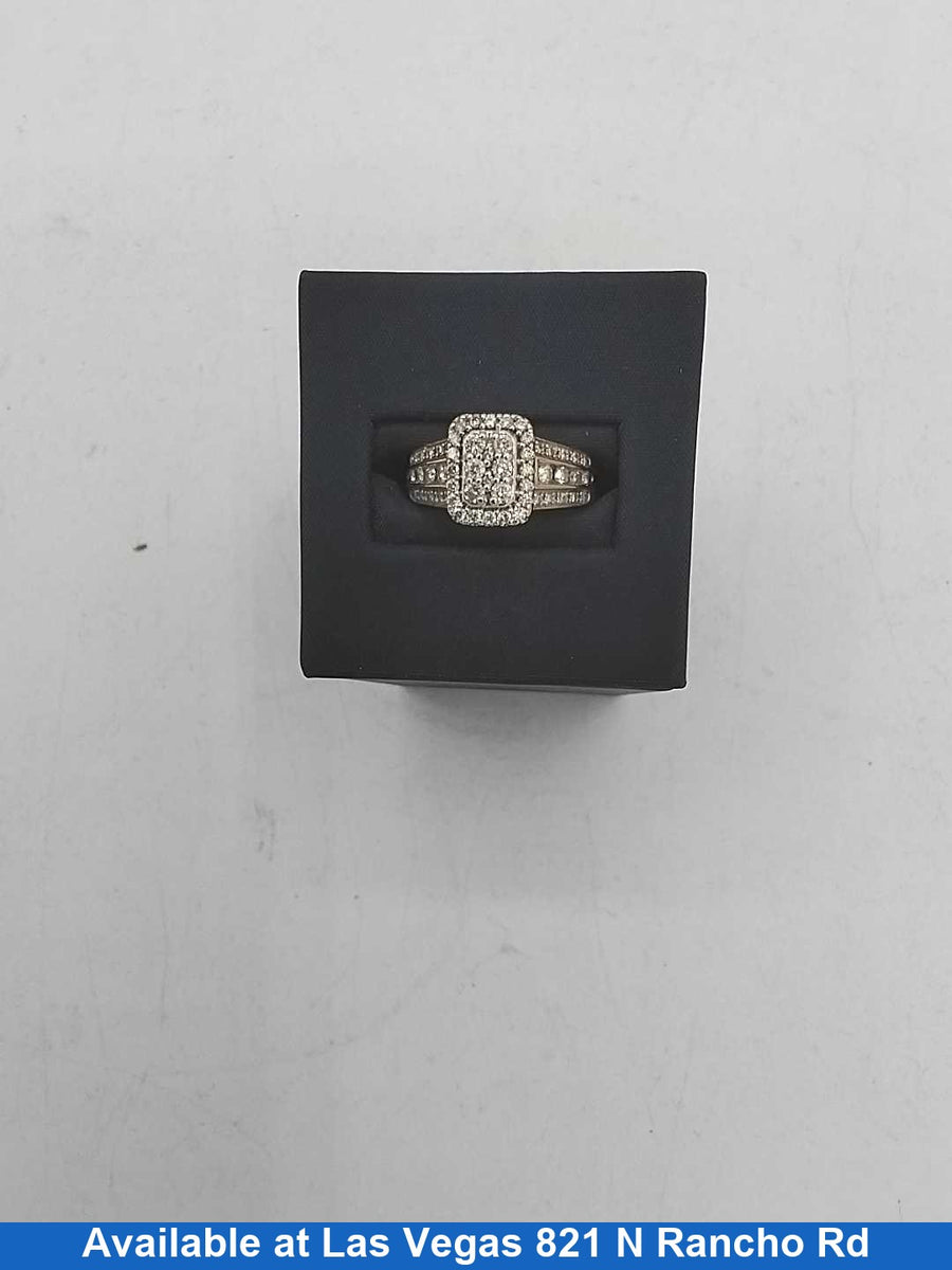 Women's Ring - Yellow Gold 14k (.585) 4.8 grams Size 7.5
