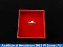 Women's Ring - Solitaire - Yellow Gold 14k (.585) 2.1 grams Size 8