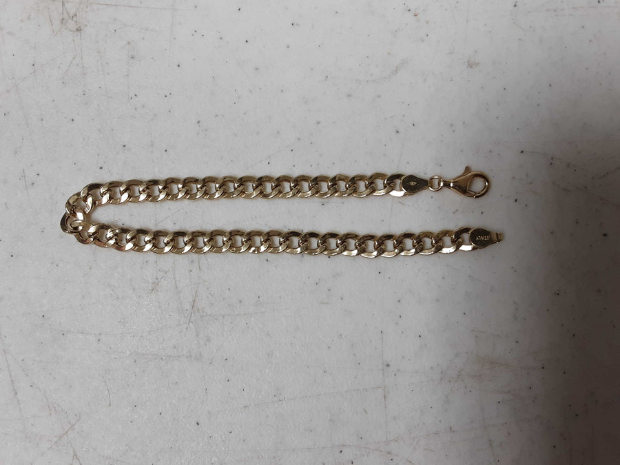 Bracelet - Yellow Gold 18k (.750) 7.5 grams 8 inch