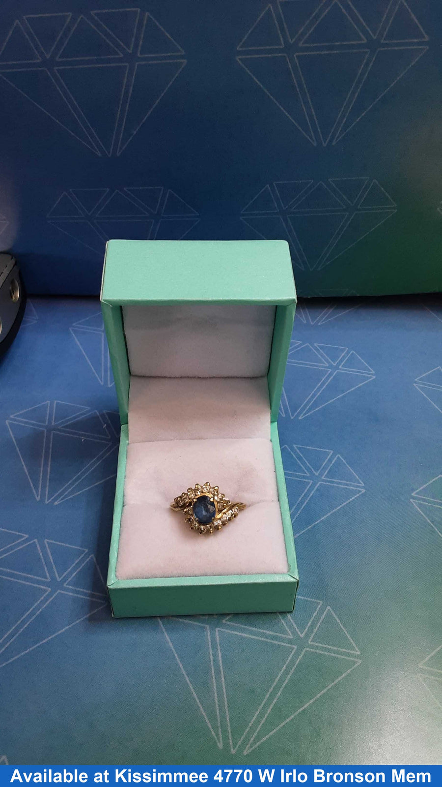 Women's Ring - Yellow Gold 14k (.585) 3.5 grams Size 7
