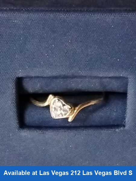 Women's Ring - Yellow Gold 10k (.417) 0.8 grams Size 20