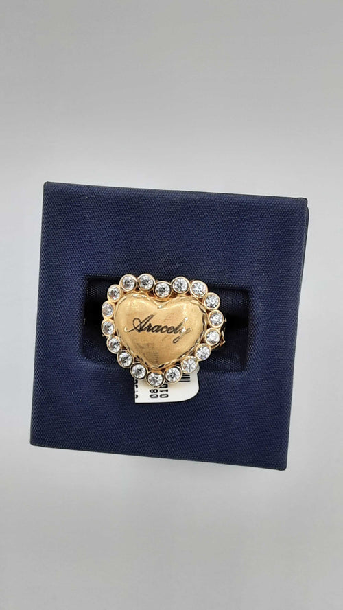 Women's Ring - Yellow Gold 10k (.417) 4.1 grams Size 5