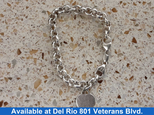 Cable Bracelet - Silver 14.2 grams 7 inch