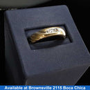 Ring - Wedding Band - Yellow Gold 10k (.417) 3.6 grams Size 20
