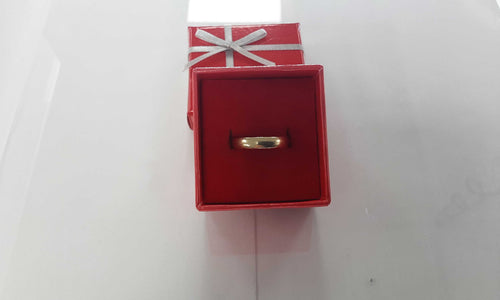 Ring - Wedding Band - Yellow Gold 14k (.585) 2.7 grams Size 10