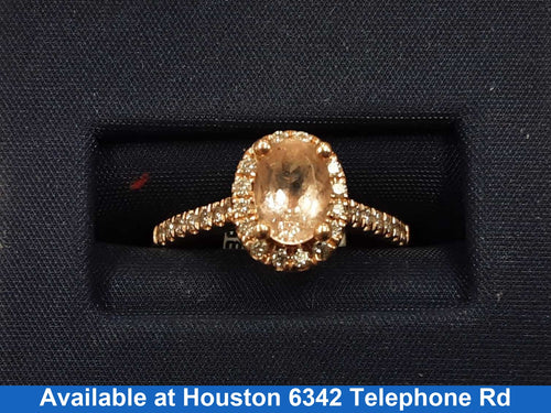 Women's Ring - Rose Gold 14k (.585) 3.1 grams Size 20