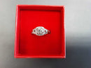 Women's Ring - White Gold 14k (.585) 3.2 grams Size 4