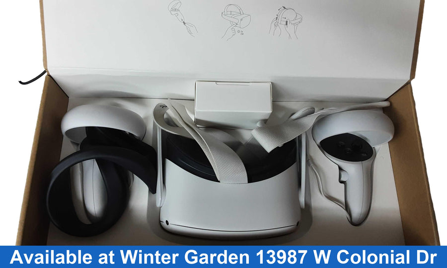 Meta Quest 2 128 Gb White Virtual Reality Device