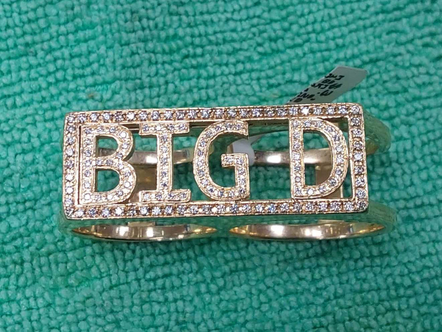 Men's Ring - Yellow Gold 10k (.417) 28.7 grams Size 11