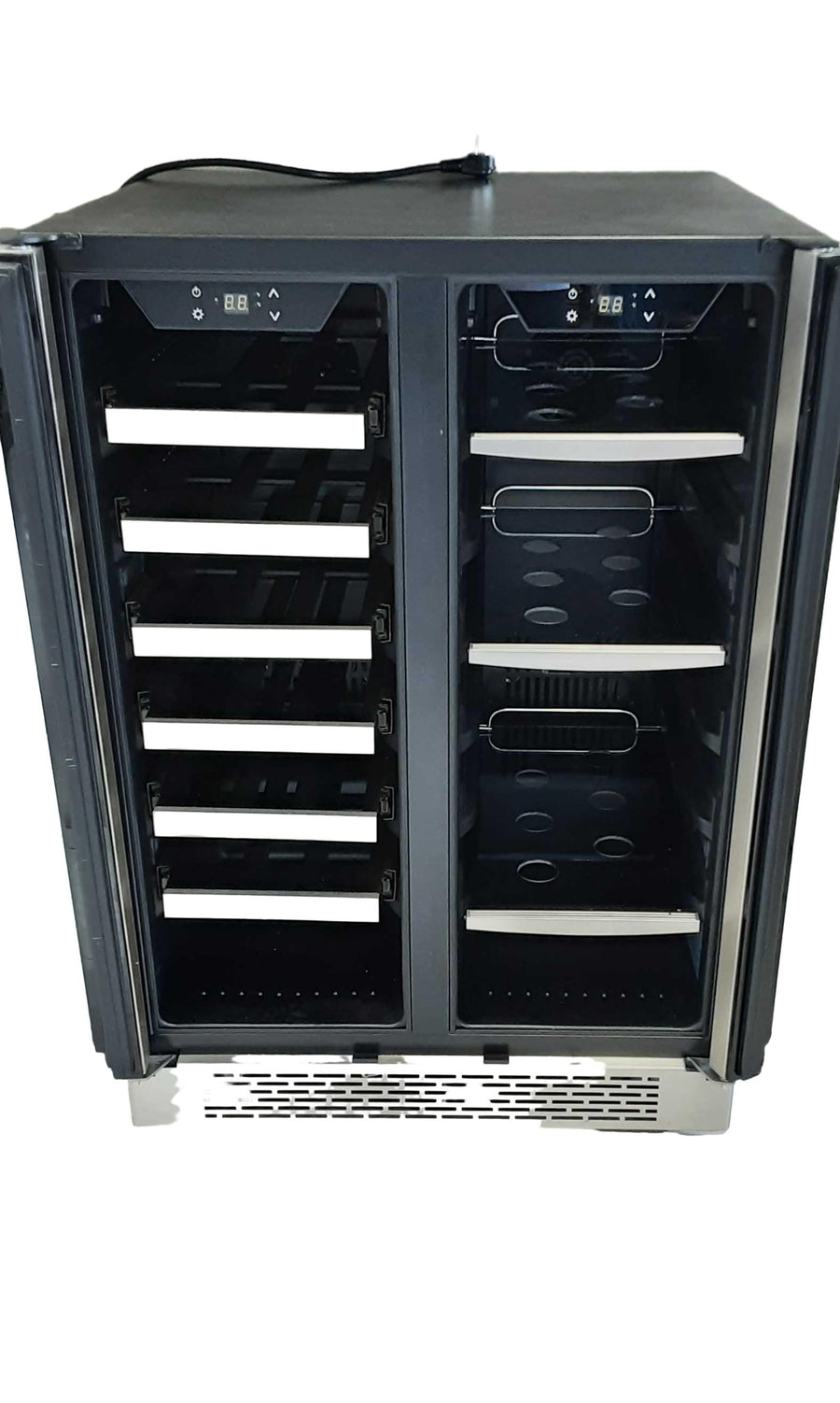 Zephyr Prwb24c32ag Black Compact Refrigerator