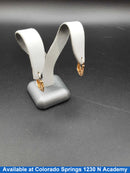 Shrimp Earrings - Yellow Gold 10k (.417) 1.6 grams