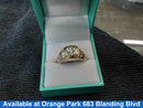 Men's Ring - Yellow Gold 14k (.585) 8.1 grams Size 9