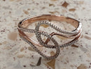 Women's Ring - Rose Gold 10k (.417) 2.7 grams Size 11
