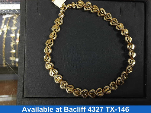 Bracelet - Yellow Gold 10k (.417) 5.1 grams 8 inch