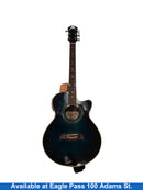 Washburn Og10cetbl Black Acoustic / Electric Classic Guitar