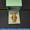 Women's Ring - Yellow Gold 14k (.585) 7.1 grams Size 8.5