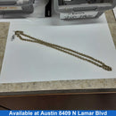 Chain - Yellow Gold 10k (.417) 31 grams 24 inch