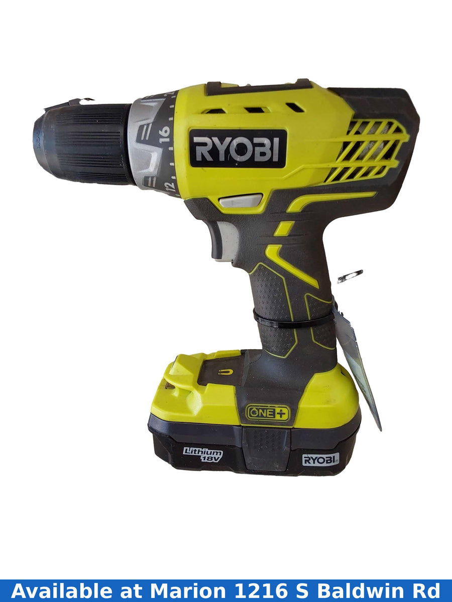 Ryobi P208b Green Cordless Standard Drill