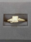 Ring - Wedding Set - White Gold 10k (.417) 2.1 grams Size 9.5