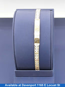 ID Bracelet - White Gold 14k (.585) 14.3 grams 6 inch